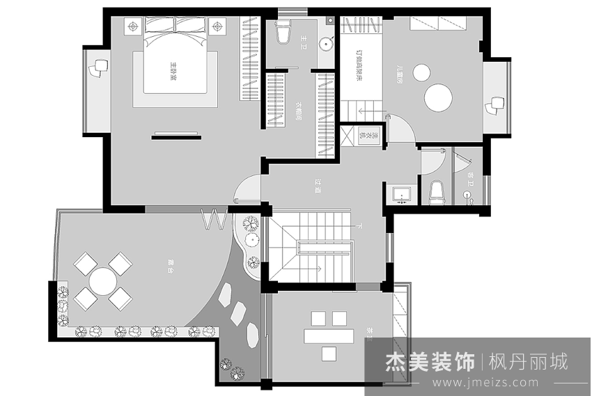 大連-泉水-楓丹麗城-180㎡大戶(hù)型